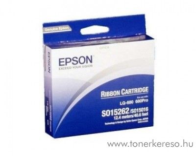 Epson LQ670 eredeti fekete szalag C13S015262 Epson LQ-680 Pro mtrixnyomtathoz