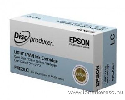 Epson S020448 eredeti light cyan tintapatron C13S020448 Epson Discproducer PP-50 tintasugaras nyomtathoz