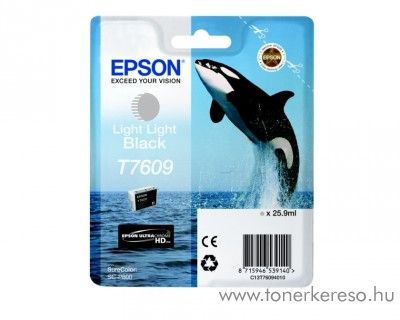 Epson SC-P600 eredeti light light black tintapatron C13T76094010