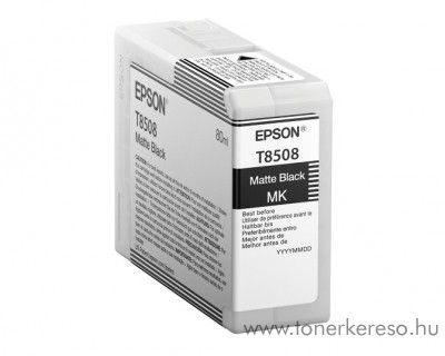 Epson SureColor P800 eredeti matte black tintapatron C13T850800