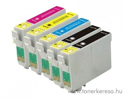 Epson T129X utngyrtott tintapatron csomag 5 db-os OBET129XMP5 Epson WorkForce WF-7525 tintasugaras nyomtathoz