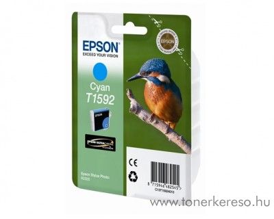 Epson T1592 eredeti cyan tintapatron C13T15924010