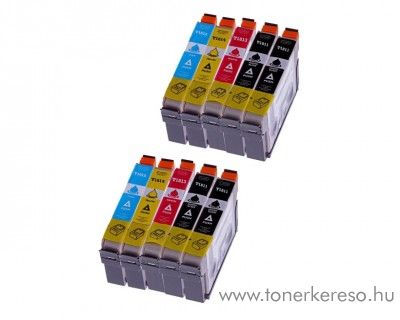 Epson T181X 10 db-os utngyrtott patroncsomag (10 multipack) Epson Expression Home XP-312 tintasugaras nyomtathoz