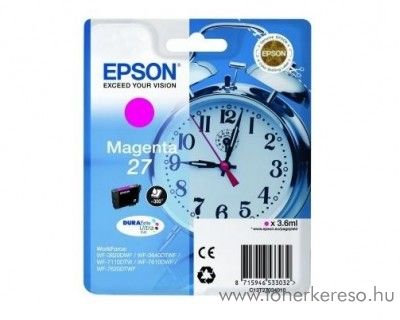 Epson T2703 eredeti magenta tintapatron C13T27034010 Epson WorkForce WF-3620DWF tintasugaras nyomtathoz