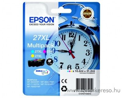 Epson T2715 eredeti XL tintapatron multipack C13T27154010