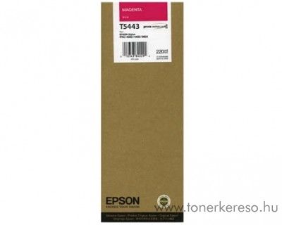 Epson T5443 eredeti magenta nagykap. tintapatron C13T544300