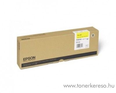 Epson T5914 yellow eredeti tintapatron C13T591400 Epson Stylus Pro 11880 tintasugaras nyomtathoz