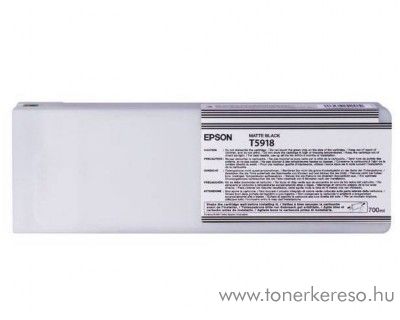 Epson T5918 matt fekete black eredeti tintapatron C13T591800 Epson Stylus Pro 11880 tintasugaras nyomtathoz