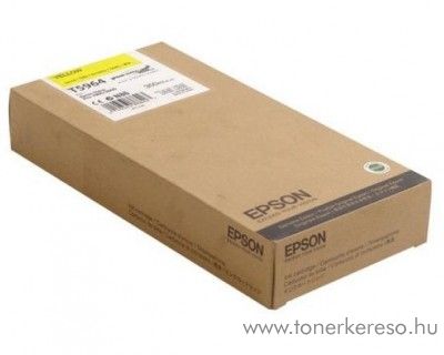 Epson T5964 eredeti yellow tintapatron C13T596400 Epson Stylus Pro 9890 tintasugaras nyomtathoz