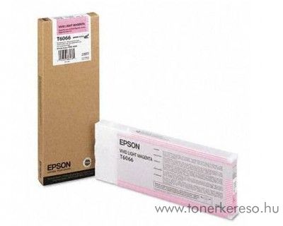 Epson T6066 eredeti photo light magenta tintapatron C13T606600 Epson Stylus Pro 4880 tintasugaras nyomtathoz