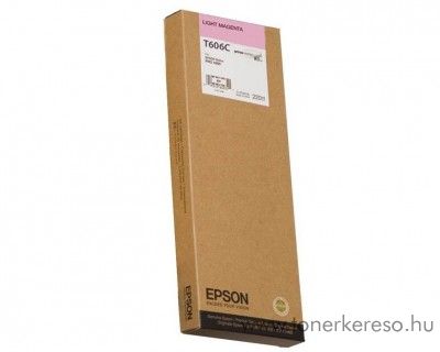 Epson T606C eredeti light magenta tintapatron C13T606C00