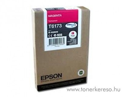 Epson T6173 eredeti magenta high tintapatron C13T617300 Epson Business inkjet B-500DN tintasugaras nyomtathoz