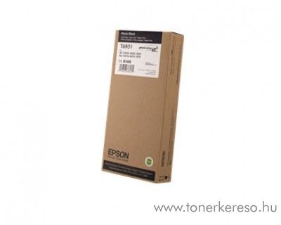 Epson T6931 eredeti photo fekete black tintapatron C13T693100 Epson SureColor SC-T7000 POS tintasugaras nyomtathoz