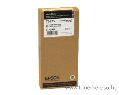 Epson T6935 eredeti matt fekete black tintapatron C13T693500 Epson SureColor SC-T3000 POS tintasugaras nyomtathoz