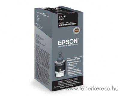 Epson T7741A eredeti fekete black tinta C13T77414A Epson L1445 tintasugaras nyomtathoz