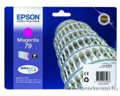 Epson T7913 eredeti magenta tintapatron C13T79134010 Epson WorkForce Pro WF-5690DWF tintasugaras nyomtathoz