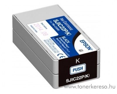 Epson TMC3500 eredeti fekete tintapatron C33S020601 Epson TM-C3500 tintasugaras nyomtathoz