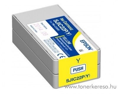 Epson TMC3500 eredeti yellow tintapatron C33S020604