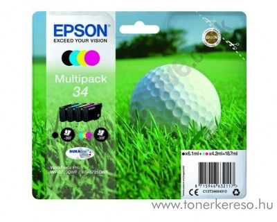 Epson WF-3720DWF eredeti BKCMY multipack csomag T34664010