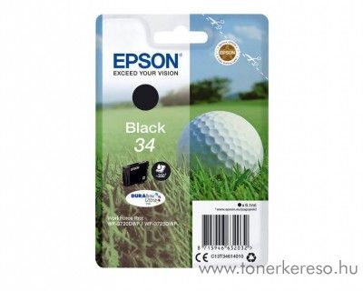 Epson WF-3720DWF eredeti black tintapatron T34614010 Epson WorkForce Pro WF-3720DWF tintasugaras nyomtathoz