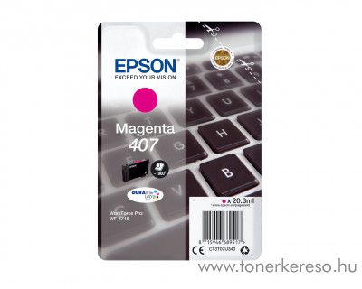 Epson WF-4745DTWF eredeti magenta tintapatron T07U340