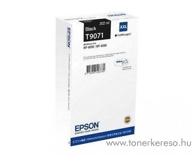 Epson WF-6090/6590 (T9071) eredeti black tintapatron T907140 WorkForce Pro WF-6090DTWC tintasugaras nyomtathoz
