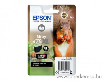 Epson XP-15000 eredeti grey tintapatron T04F64010 Epson Expression Photo HD XP-15000 tintasugaras nyomtathoz