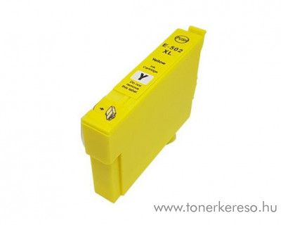 Epson XP-5100 (502XLY) utngyrtott yellow tintapatron RBET02W44 Epson Expression Home XP-5150 tintasugaras nyomtathoz