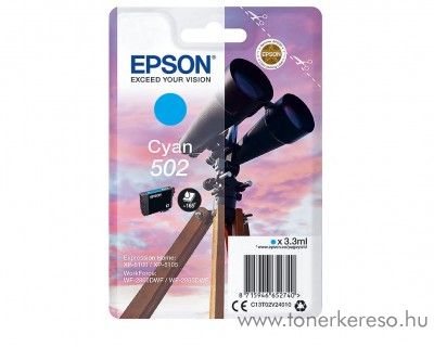 Epson XP-5100/XP-5105 eredeti cyan tintapatron T02V24010 Epson WorkForce WF-2860DWF tintasugaras nyomtathoz