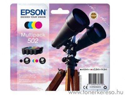 Epson XP-5100/XP-5105 eredeti tintapatron csomag T02V64010 Epson WorkForce WF-2865DWF tintasugaras nyomtathoz