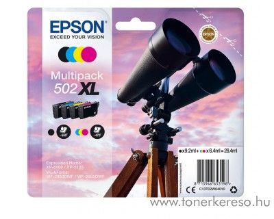 Epson XP-5100/XP-5105 eredeti tintapatron csomag T02W64010 Epson Expression Home XP-5105 tintasugaras nyomtathoz