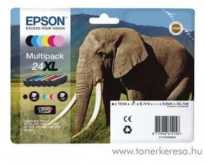 Epson XP-55/750 eredeti multipack C13T24384011 Epson Expression Photo XP-760 tintasugaras nyomtathoz