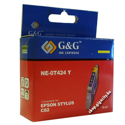 Epson C82/CX5200 yellow tintapatron GGT042Y