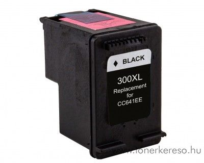 HP 300XLBk fekete black kompatibilis nagykapacits tintapatron HP Deskjet D2500 tintasugaras nyomtathoz