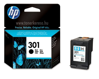 HP No. 301 fekete eredeti tintapatron CH561EE