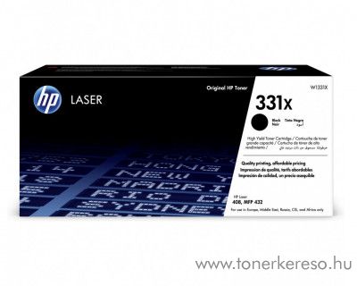 HP 408DN/432FDN (331X) eredeti fekete toner W1331X