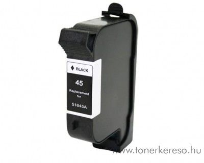 HP 51645 (No. 45)  utngyrtott tintapatron GIH51645A HP Deskjet 870 tintasugaras nyomtathoz