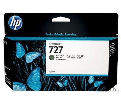 HP Designjet T2500 (727) eredeti matte black tintapatron B3P22A