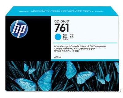 HP 761 eredeti cyan tintapatron CM994A HP Designjet T7100 tintasugaras nyomtathoz