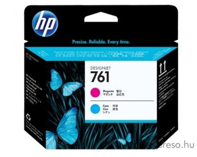 HP 761 eredeti designjet magenta/cin nyomtatfej CH646A