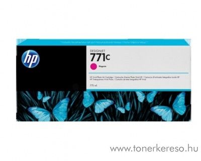 HP 771M eredeti magenta tintapatron B6Y09A HP DesignJet Z6200 tintasugaras nyomtathoz