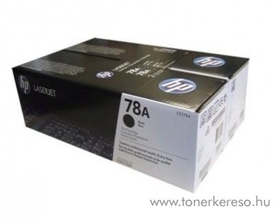 HP 78A eredeti fekete black dupla toner CE278AD HP LaserJet Pro M1536dnf lzernyomtathoz