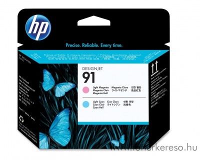 HP 91 eredeti light magenta s light cyan nyomtatfej C9462A HP Designjet Z6100ps tintasugaras nyomtathoz