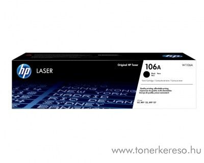 HP  135a MFP/107a (106A) eredeti fekete toner W1106A HP Laser MFP 138fnw lzernyomtathoz