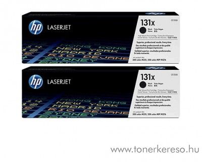 HP M251n/276n (131X) 2db eredeti black toner CF210XD HP LaserJet Pro 200 M276n lzernyomtathoz