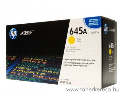 HP C9732A (No 645A) yellow toner