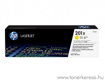 HP LaserJet Pro M252 (201X) eredeti yellow toner CF402X HP Color LaserJet M277dw lzernyomtathoz