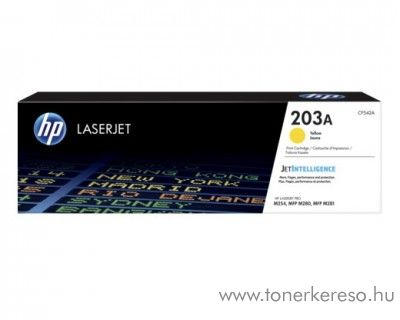 HP Color LaserJet Pro M254dw eredeti yellow toner CF542A HP Color LaserJet Pro M254dw lzernyomtathoz