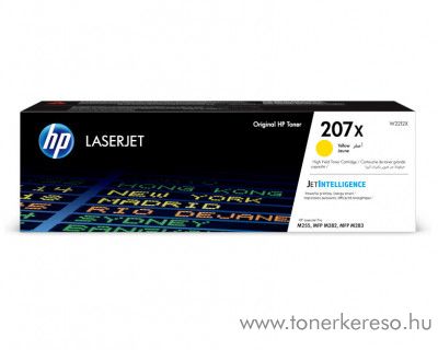 HP Color LaserJet Pro M283fdw eredeti yellow toner W2212A HP Color LaserJet Pro M255dw  lzernyomtathoz