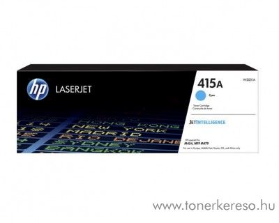 HP Color LJ Pro M454dn (415A) eredeti cyan toner W2031A HP Color LaserJet Pro MFP M479dw lzernyomtathoz